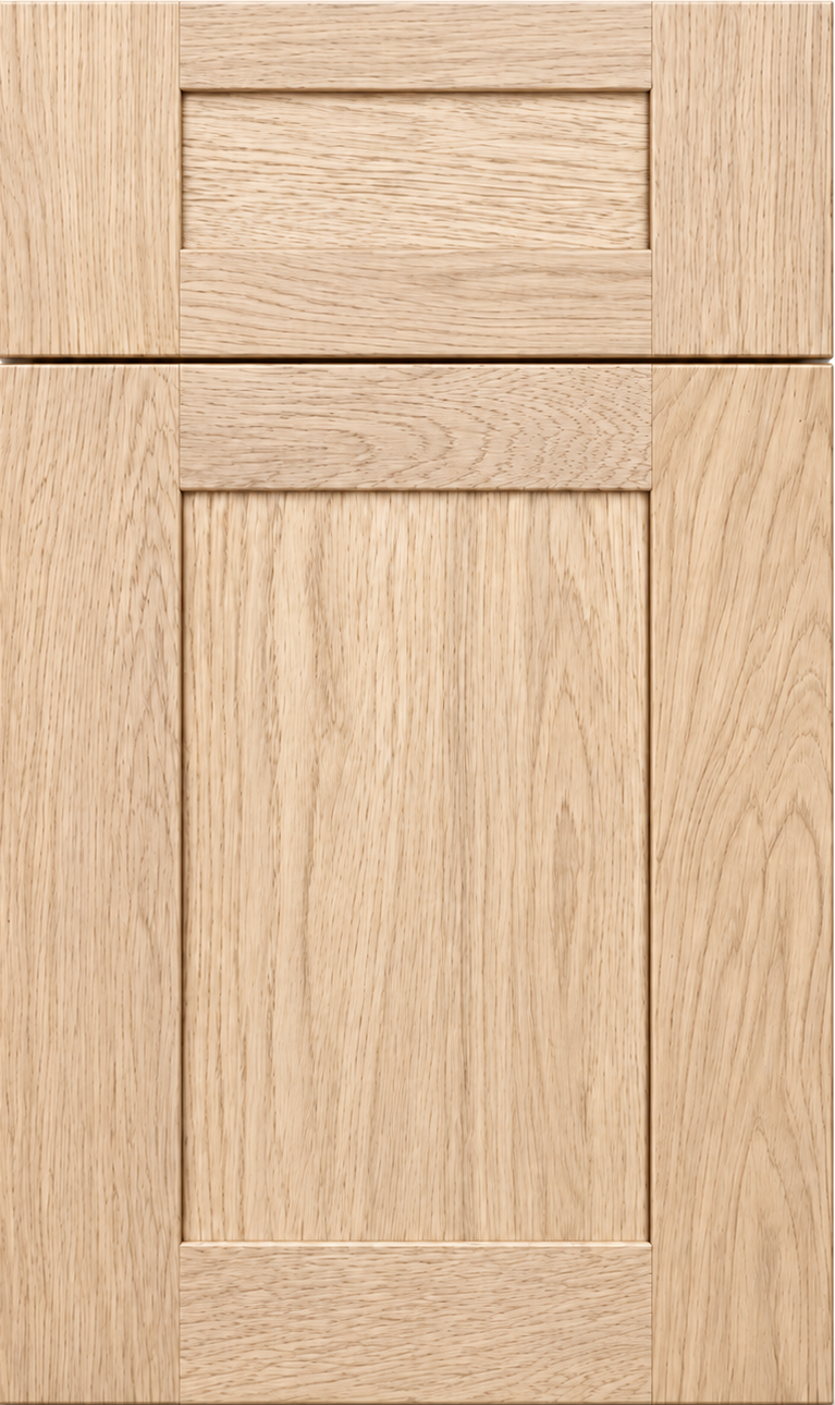 Oak Shaker door and drawer-front profile
